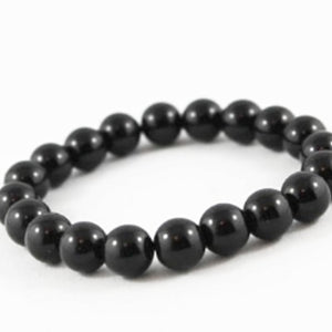 Black Onyx Gemstone Bracelet | Yoga Mala