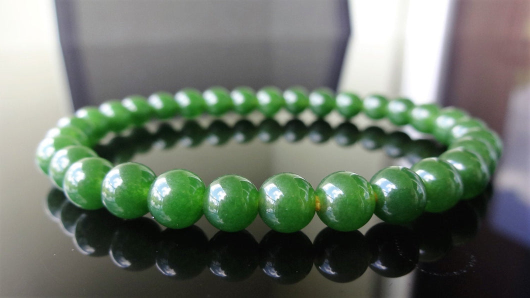 Jade Gemstone Bracelet | Yoga Mala